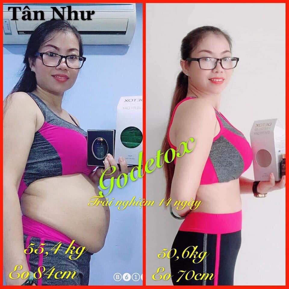 Trà thảo mộc giảm cân Go Detox